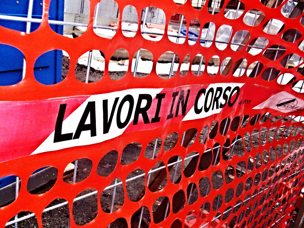 Lavori in corso