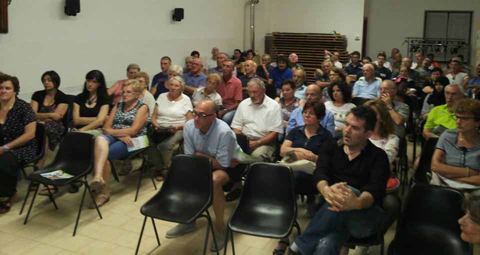 Ciconio incontro rifiuti