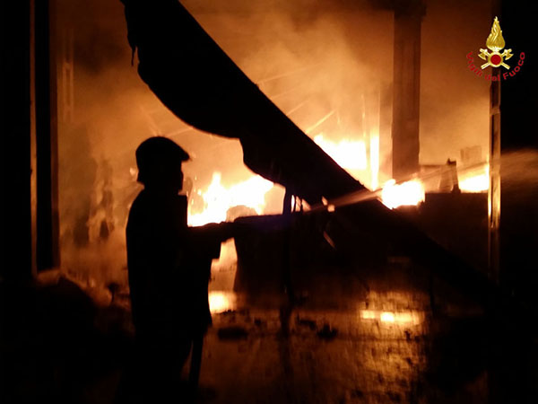 BIELLA. Incendi: fiamme in casa, lievi ustioni per anziana