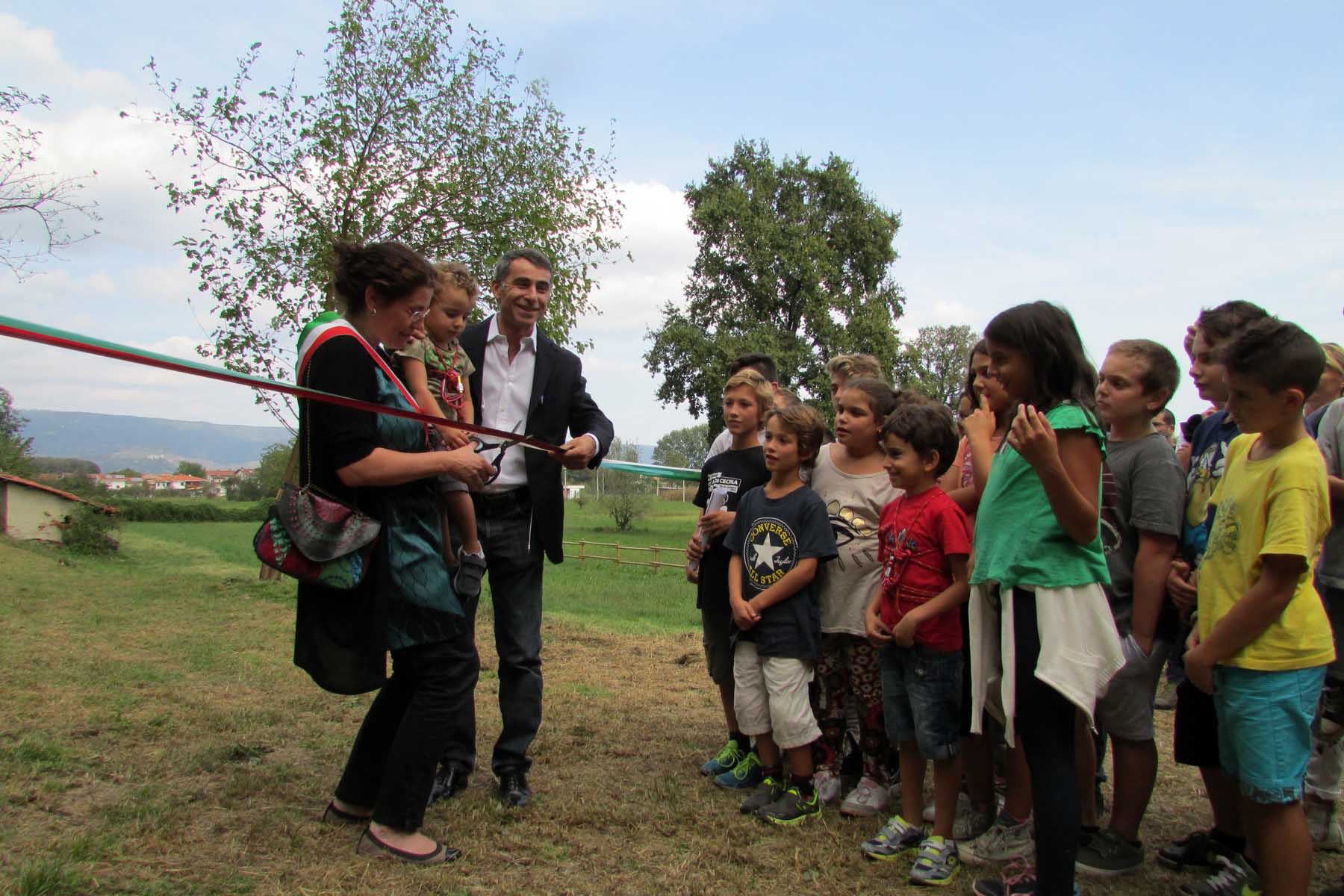 Fiorano inaugurazione falesia con Fogliato