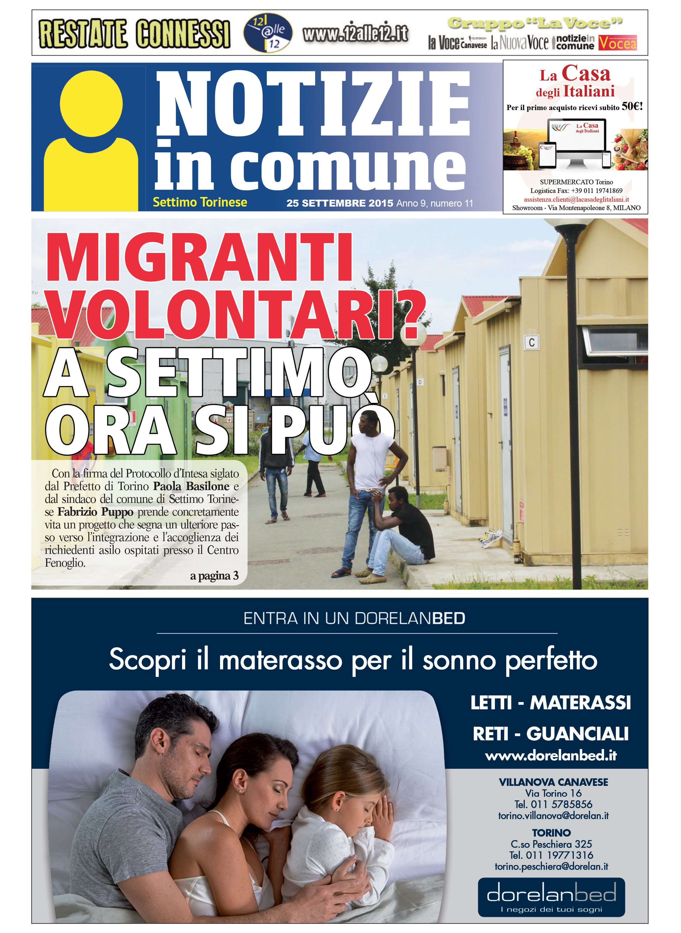 Notizie in comune Settimo