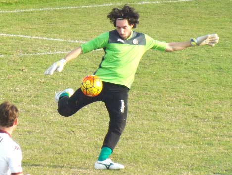 Giorgio Cantele, portiere del Borgaro