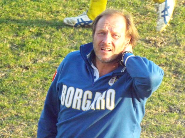 Licio Russo, allenatore del Borgaro