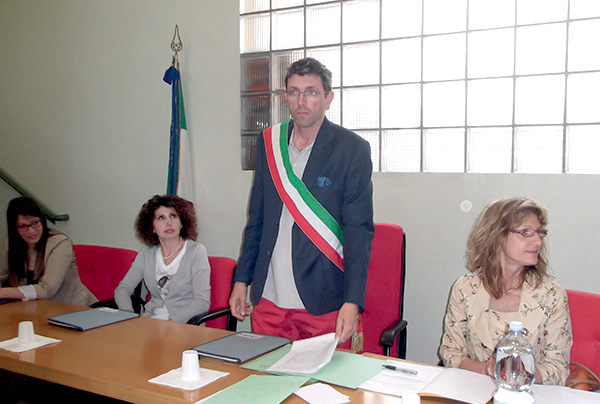 salassa-Il sindaco Sergio Gelmini