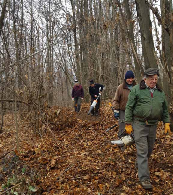 Vialfrè pulizia sentieri