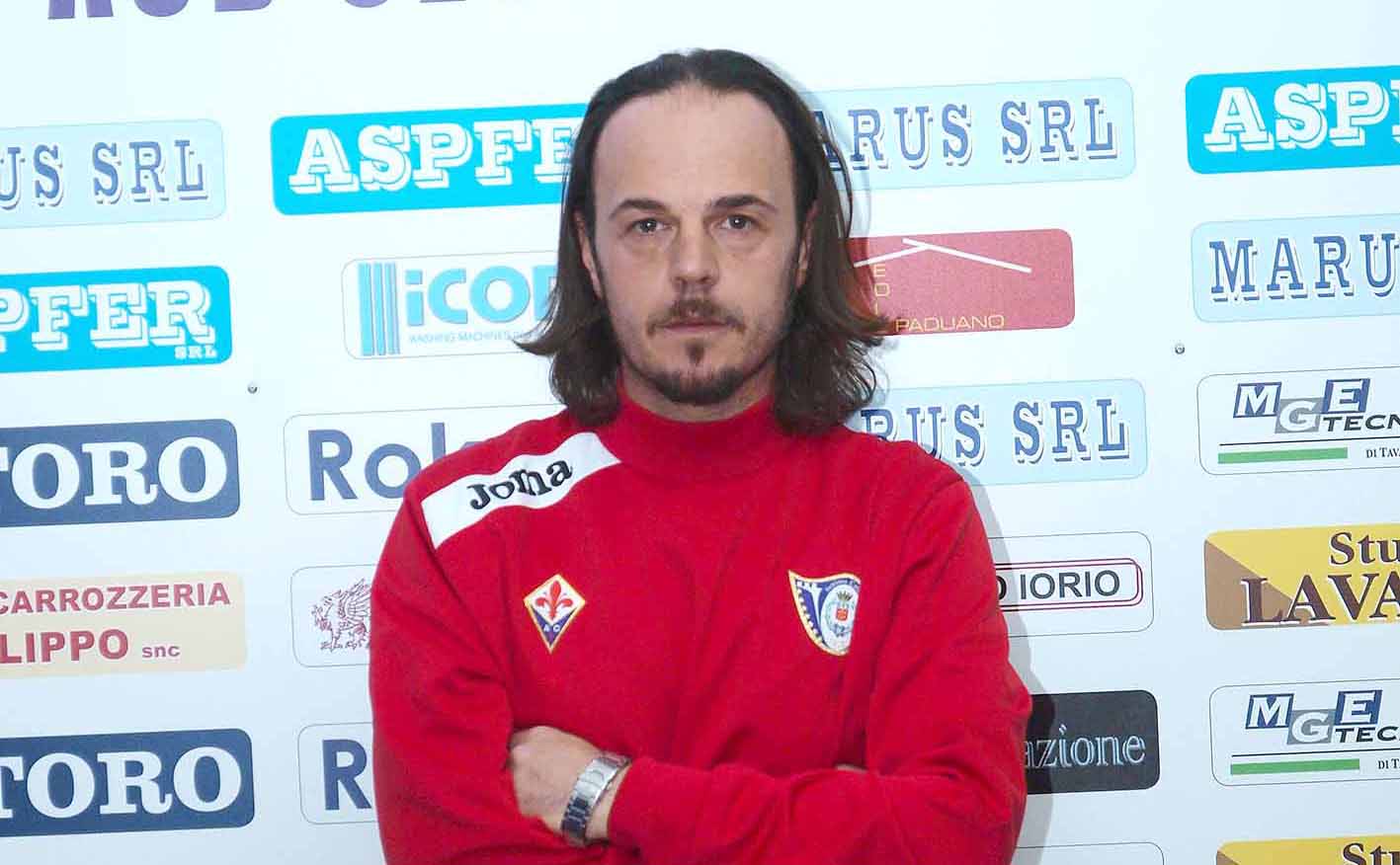 Stefano Ambrosini, allenatore della Juniores del Settimo