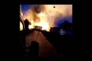 SCARMAGNO Il video dell’esplosione