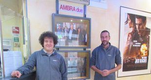 I due nuovi gestori del Cinema Ambra,  Niccolò Tomelleri e Lorenzo Foglia