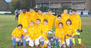 Gli Esordienti 2005 della Juventus, vincitori del 3° Città di Settimo