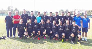 La Prima squadra del Real Leini, allenata da Daniele Maselli